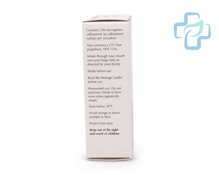 Generisk Ventoline Inhalator (Salbutamol Sulfate)